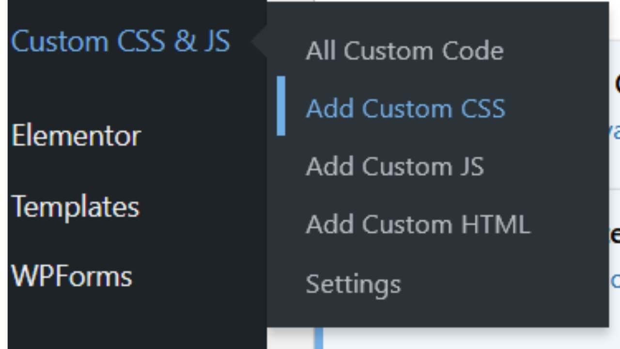 5. Add custom CSS