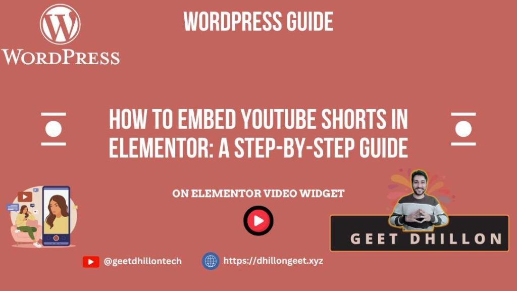 Read more about the article How to Embed YouTube Shorts in Elementor Video Widget: A Step-by-Step Guide