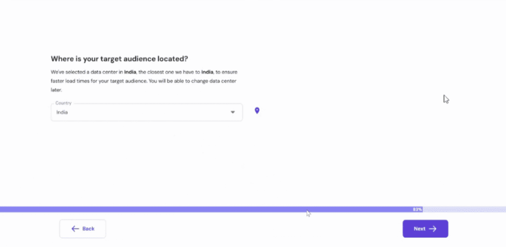 Step 10: Select Target Audience Location