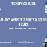 Steal Any Website’s Fonts & Colors in 1 Click (Best Browser Extensions)